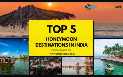 Top 5 Honeymoon Destinations in India